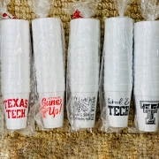 Texas Tech Foam cup Sleeve